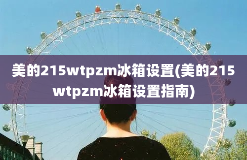 美的215wtpzm冰箱设置(美的215wtpzm冰箱设置指南)