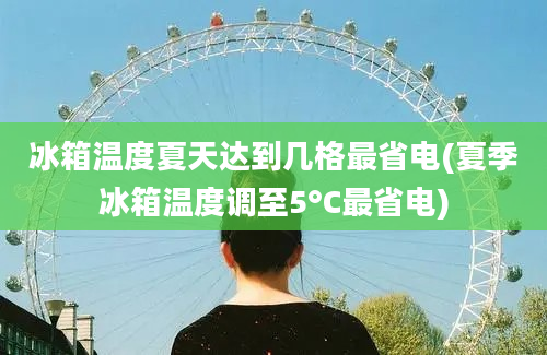 冰箱温度夏天达到几格最省电(夏季冰箱温度调至5°C最省电)