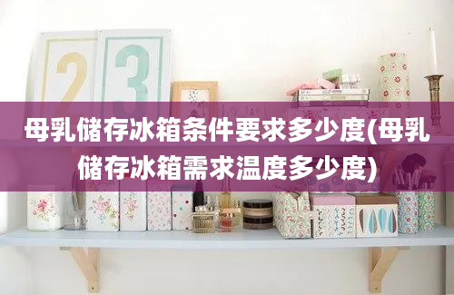 母乳储存冰箱条件要求多少度(母乳储存冰箱需求温度多少度)