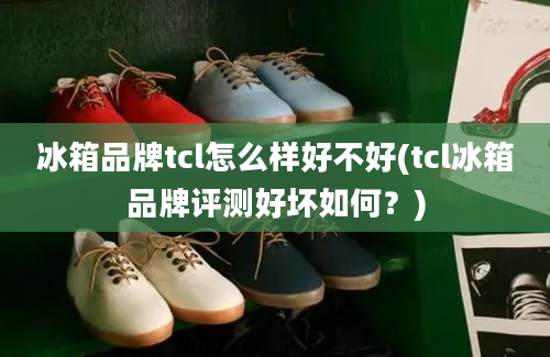 冰箱品牌tcl怎么样好不好(tcl冰箱品牌评测好坏如何？)