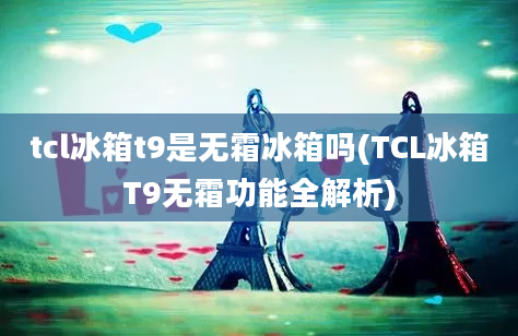 tcl冰箱t9是无霜冰箱吗(TCL冰箱T9无霜功能全解析)