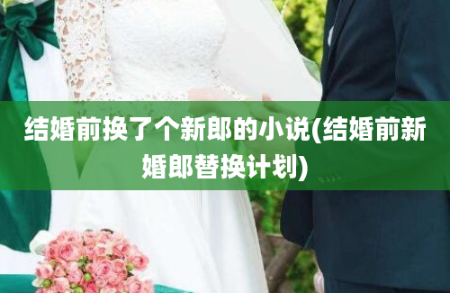 结婚前换了个新郎的小说(结婚前新婚郎替换计划)