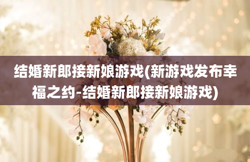 结婚新郎接新娘游戏(新游戏发布幸福之约-结婚新郎接新娘游戏)