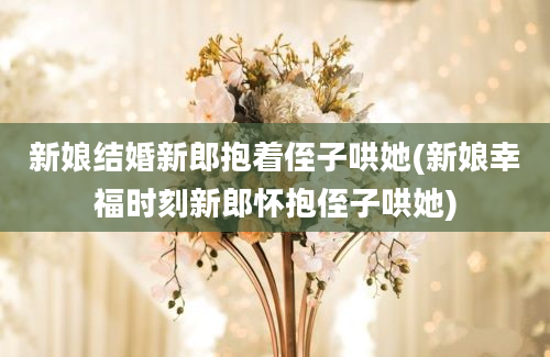 新娘结婚新郎抱着侄子哄她(新娘幸福时刻新郎怀抱侄子哄她)