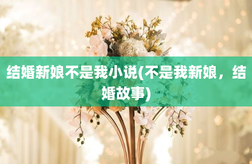 结婚新娘不是我小说(不是我新娘，结婚故事)