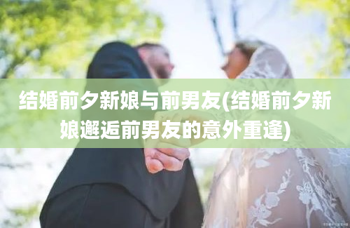 结婚前夕新娘与前男友(结婚前夕新娘邂逅前男友的意外重逢)