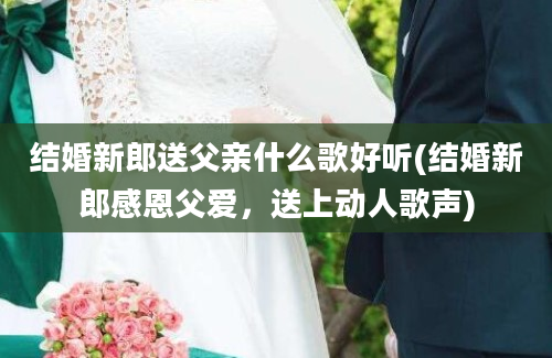 结婚新郎送父亲什么歌好听(结婚新郎感恩父爱，送上动人歌声)