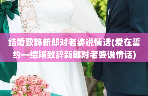 结婚致辞新郎对老婆说情话(爱在誓约—结婚致辞新郎对老婆说情话)