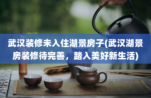 武汉装修未入住湖景房子(武汉湖景房装修待完善，踏入美好新生活)