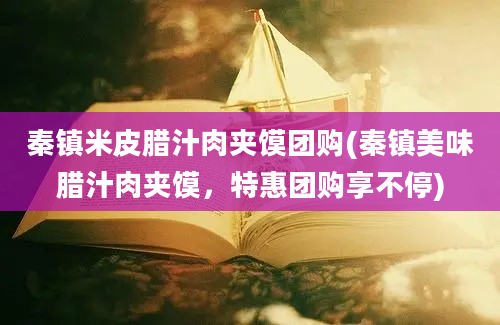 秦镇米皮腊汁肉夹馍团购(秦镇美味腊汁肉夹馍，特惠团购享不停)