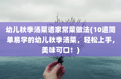 幼儿秋季汤菜谱家常菜做法(10道简单易学的幼儿秋季汤菜，轻松上手，美味可口！)