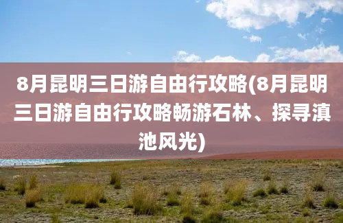 8月昆明三日游自由行攻略(8月昆明三日游自由行攻略畅游石林、探寻滇池风光)