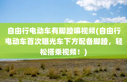 自由行电动车有脚蹬嘛视频(自由行电动车首次曝光车下方配备脚蹬，轻松搭乘视频！)