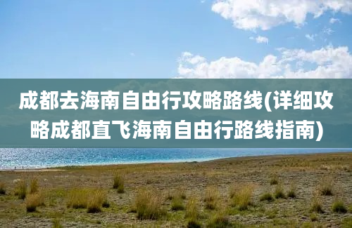 成都去海南自由行攻略路线(详细攻略成都直飞海南自由行路线指南)