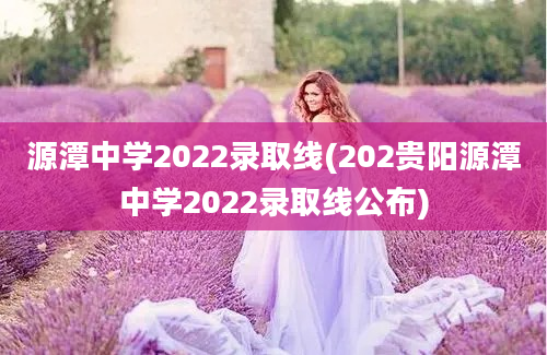 源潭中学2022录取线(202贵阳源潭中学2022录取线公布)