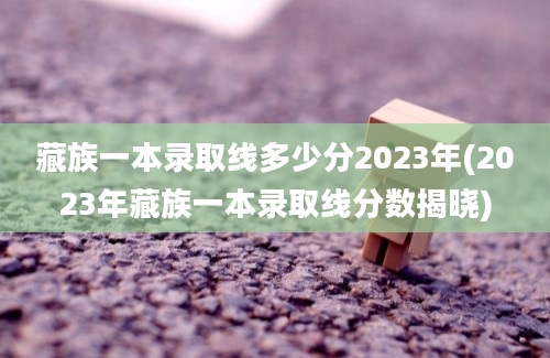 藏族一本录取线多少分2023年(2023年藏族一本录取线分数揭晓)