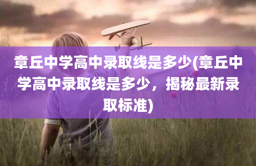 章丘中学高中录取线是多少(章丘中学高中录取线是多少，揭秘最新录取标准)