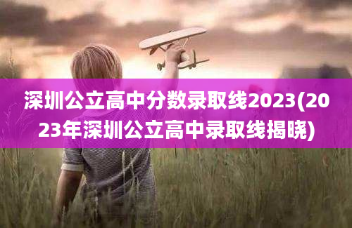 深圳公立高中分数录取线2023(2023年深圳公立高中录取线揭晓)