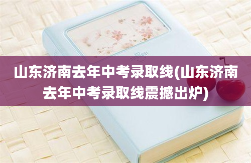 山东济南去年中考录取线(山东济南去年中考录取线震撼出炉)