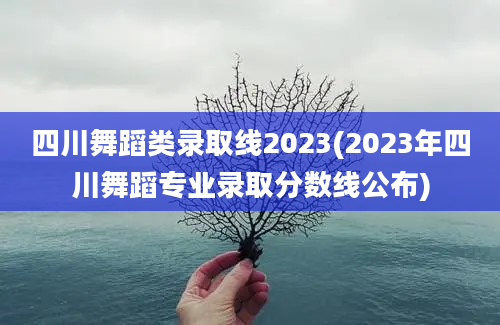 四川舞蹈类录取线2023(2023年四川舞蹈专业录取分数线公布)