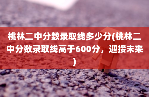 桃林二中分数录取线多少分(桃林二中分数录取线高于600分，迎接未来)