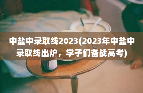 中盐中录取线2023(2023年中盐中录取线出炉，学子们备战高考)