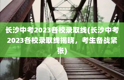 长沙中考2023各校录取线(长沙中考2023各校录取线揭晓，考生备战紧张)