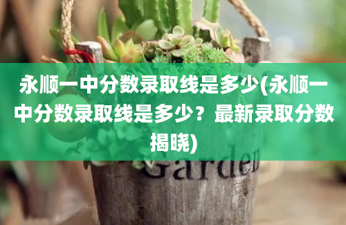 永顺一中分数录取线是多少(永顺一中分数录取线是多少？最新录取分数揭晓)