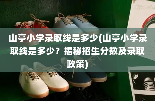 山亭小学录取线是多少(山亭小学录取线是多少？揭秘招生分数及录取政策)