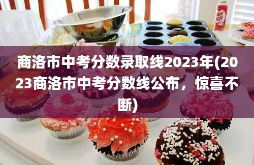 商洛市中考分数录取线2023年(2023商洛市中考分数线公布，惊喜不断)