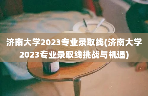 济南大学2023专业录取线(济南大学2023专业录取线挑战与机遇)