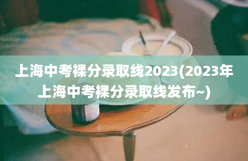 上海中考裸分录取线2023(2023年上海中考裸分录取线发布~)