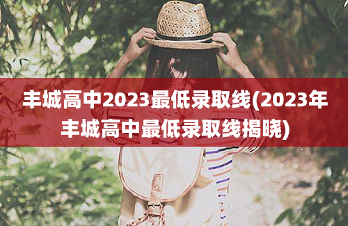 丰城高中2023最低录取线(2023年丰城高中最低录取线揭晓)