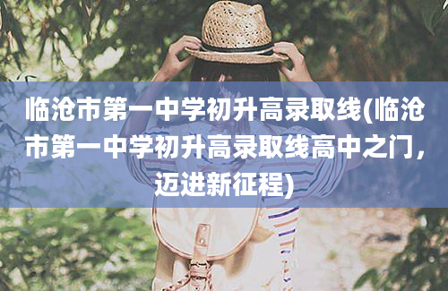 临沧市第一中学初升高录取线(临沧市第一中学初升高录取线高中之门，迈进新征程)