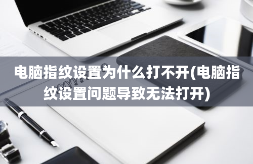 电脑指纹设置为什么打不开(电脑指纹设置问题导致无法打开)