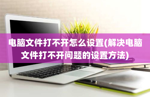 电脑文件打不开怎么设置(解决电脑文件打不开问题的设置方法)