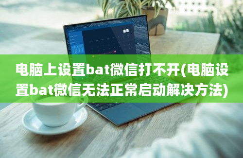 电脑上设置bat微信打不开(电脑设置bat微信无法正常启动解决方法)