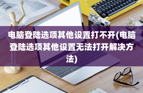 电脑登陆选项其他设置打不开(电脑登陆选项其他设置无法打开解决方法)