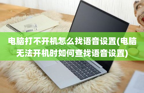 电脑打不开机怎么找语音设置(电脑无法开机时如何查找语音设置)